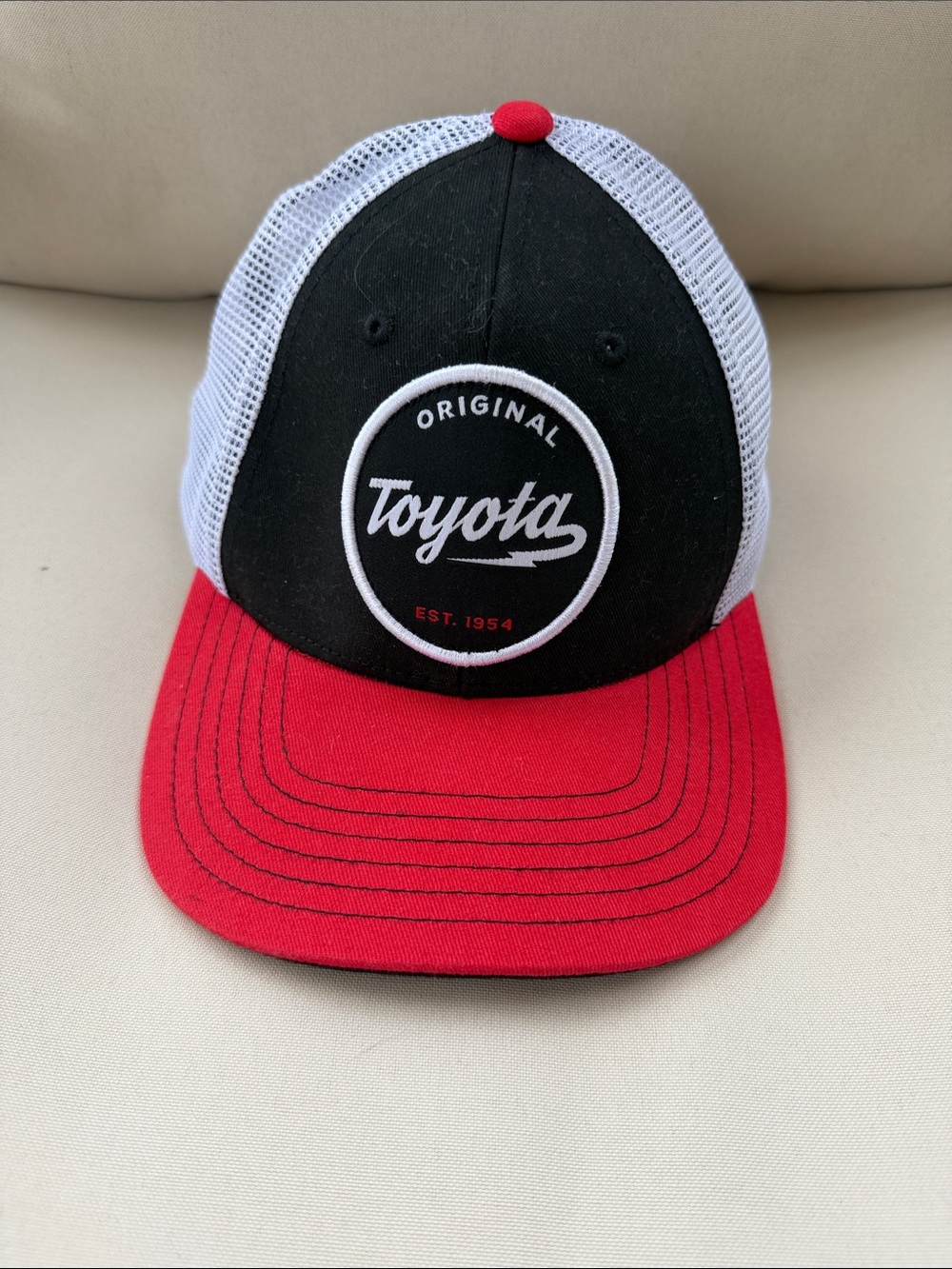 Toyota Original Trucker Hat - Black, White & Red